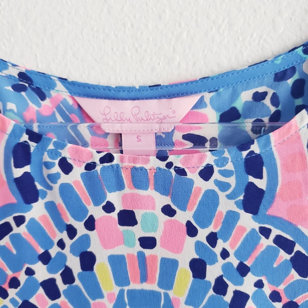 Lilly Pulitzer Zeta Sleeveless Tank Top - Picture 10 of 11